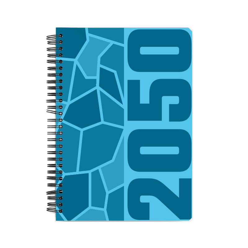 2050 Year Notebook (Sky Blue)