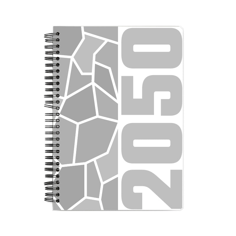 2050 Year Notebook (White)