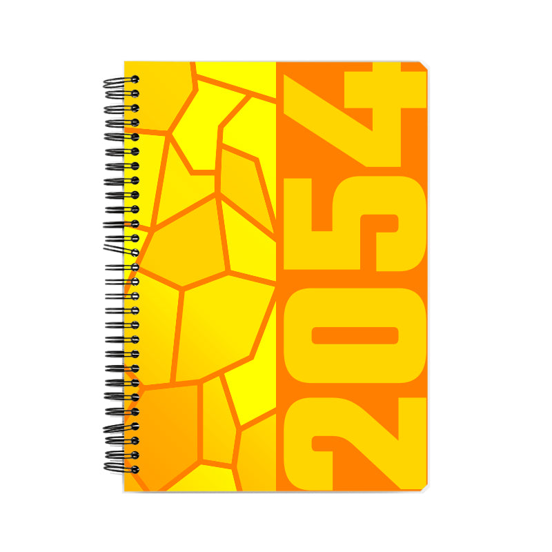 2054 Year Notebook (Orange)