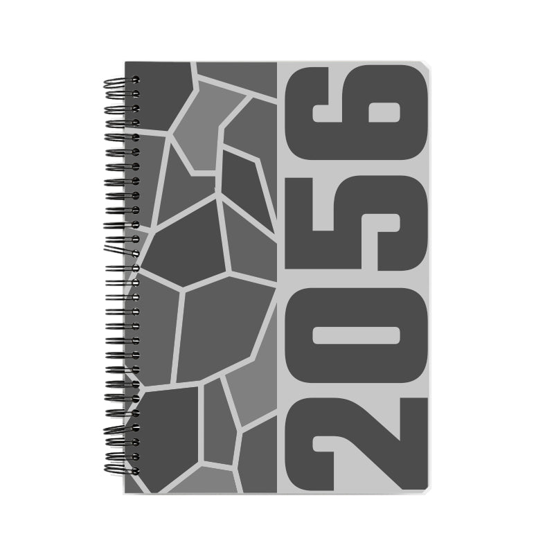 2056 Year Notebook (Melange Grey)