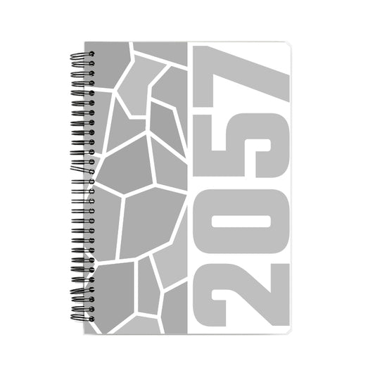 2057 Year Notebook (White)