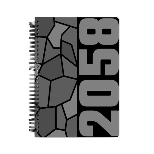 2058 Year Notebook (Black)