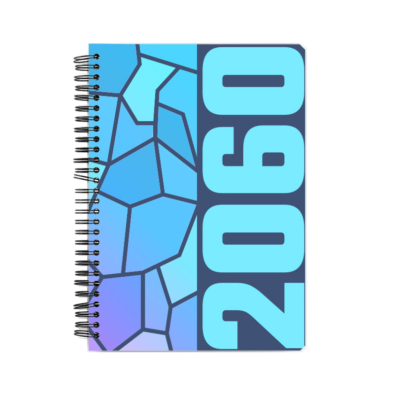 2060 Year Notebook (Navy Blue)