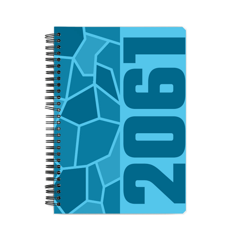 2061 Year Notebook (Sky Blue)