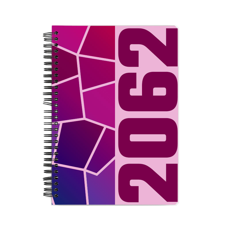 2062 Year Notebook (Light Pink)