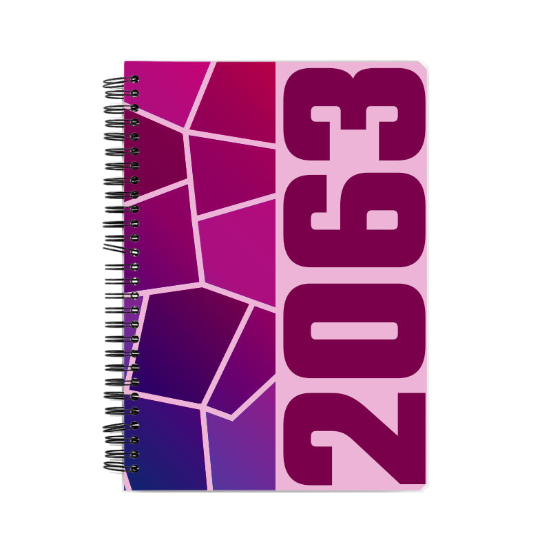 2063 Year Notebook (Light Pink)