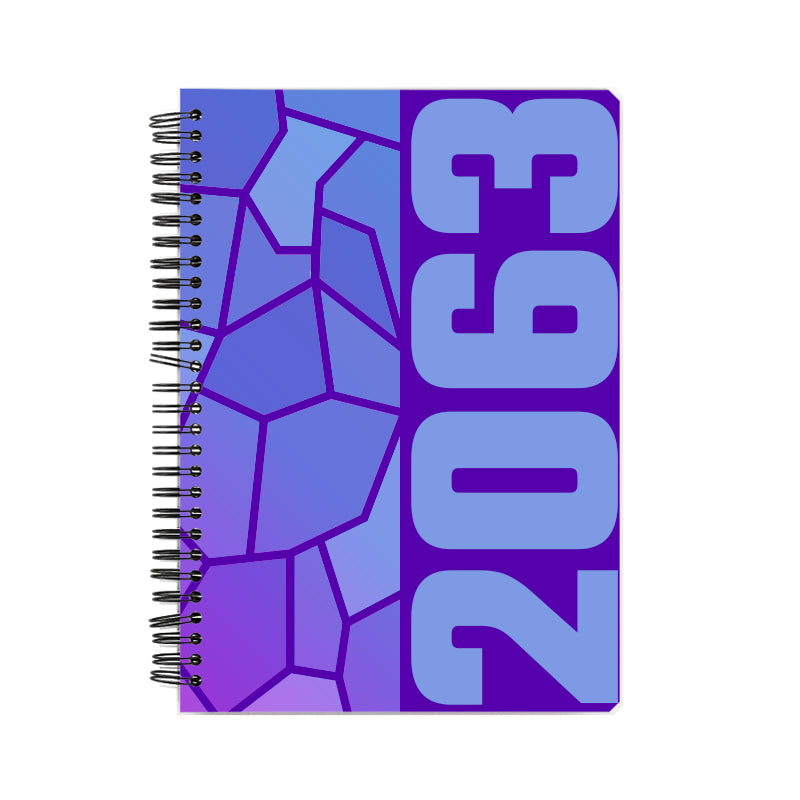 2063 Year Notebook (Purple)