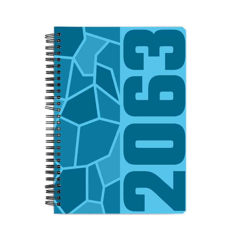 2063 Year Notebook (Sky Blue)