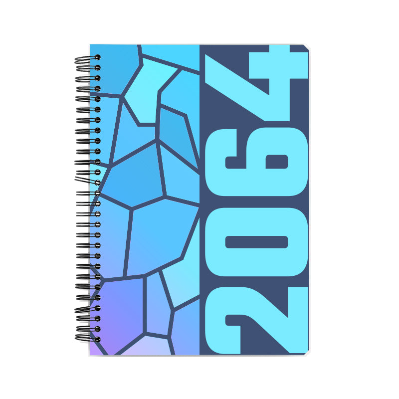 2064 Year Notebook (Navy Blue)