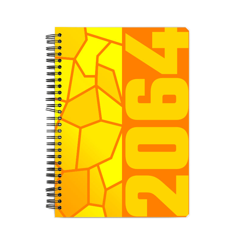 2064 Year Notebook (Orange)