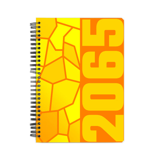 2065 Year Notebook (Orange)
