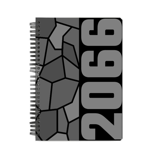 2066 Year Notebook (Black)