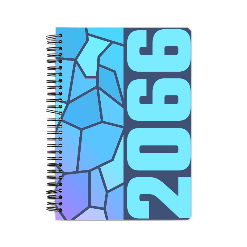 2066 Year Notebook (Navy Blue)