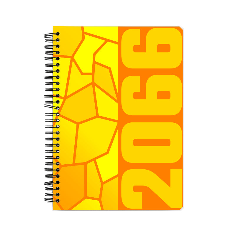 2066 Year Notebook (Orange)
