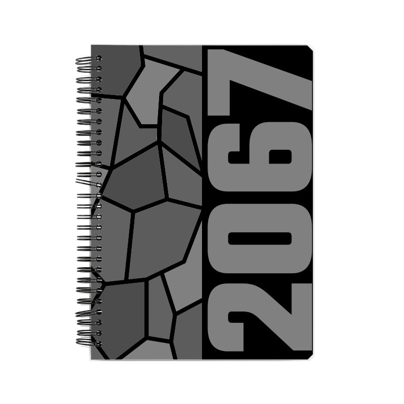2067 Year Notebook (Black)
