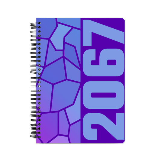2067 Year Notebook (Purple)