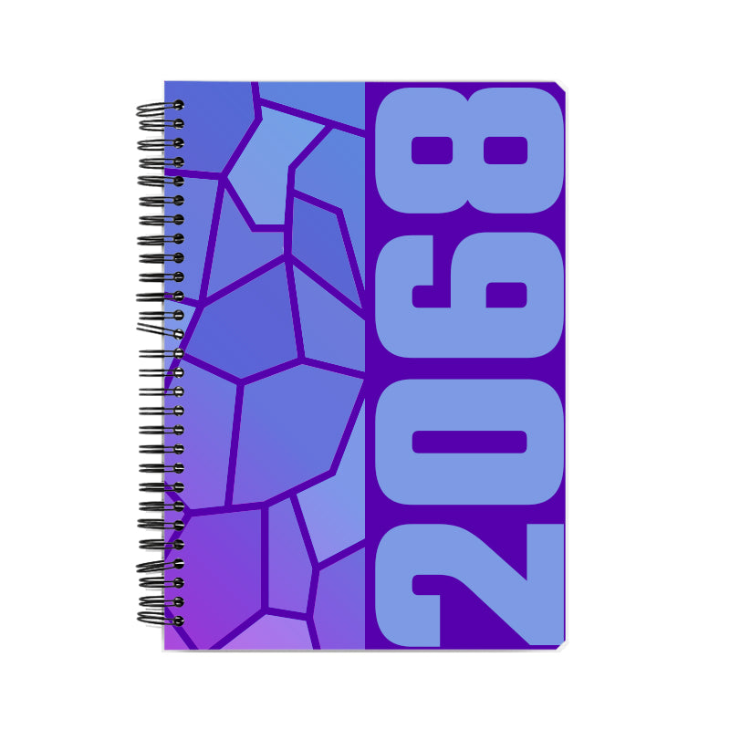 2068 Year Notebook (Purple)