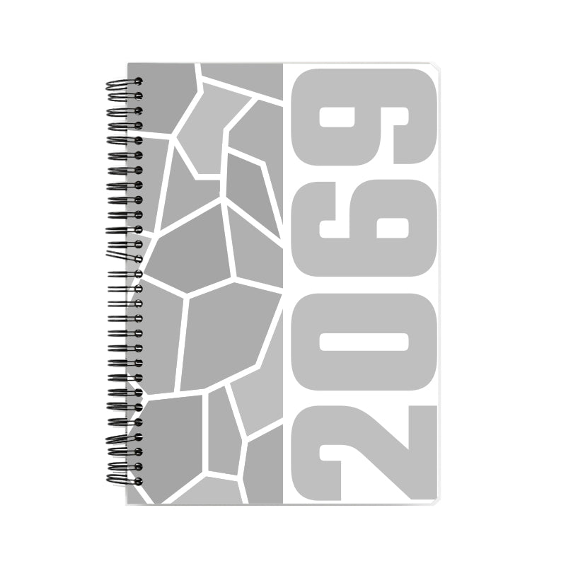 2069 Year Notebook (White)