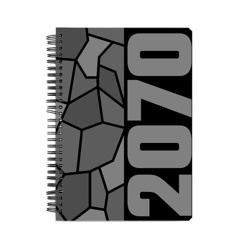2070 Year Notebook (Black)
