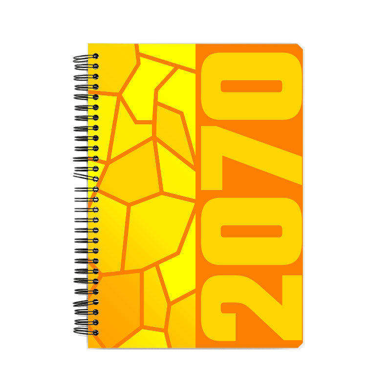 2070 Year Notebook (Orange)