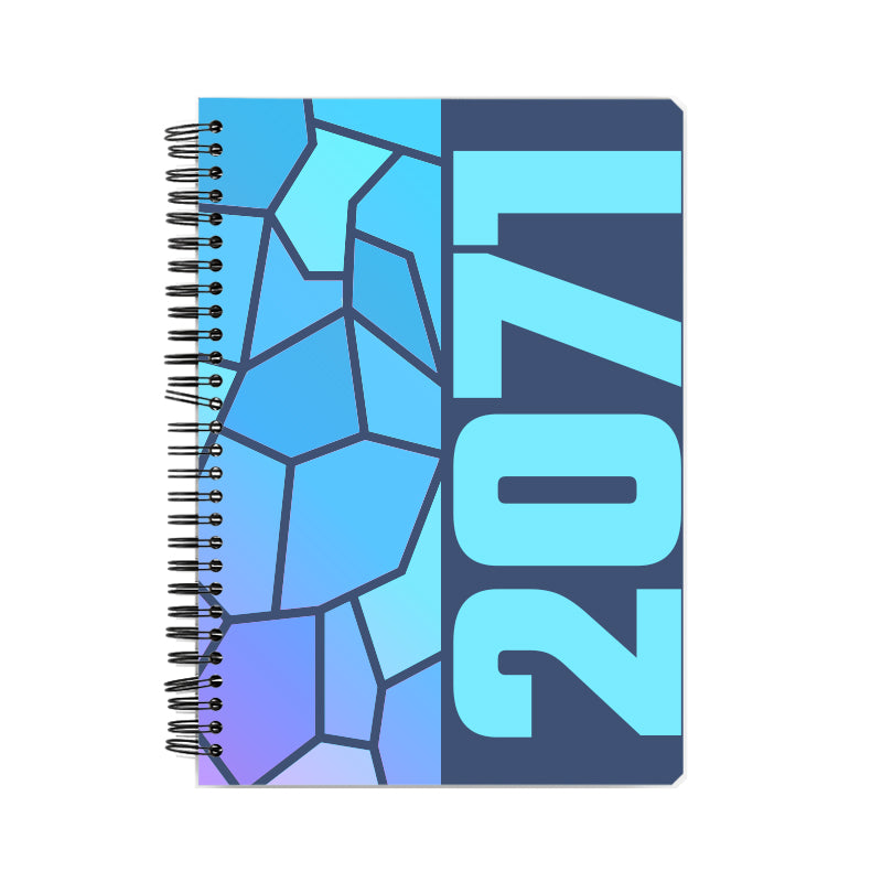 2071 Year Notebook (Navy Blue)