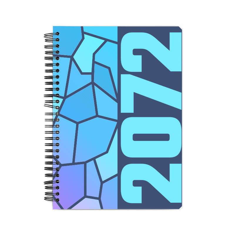 2072 Year Notebook (Navy Blue)