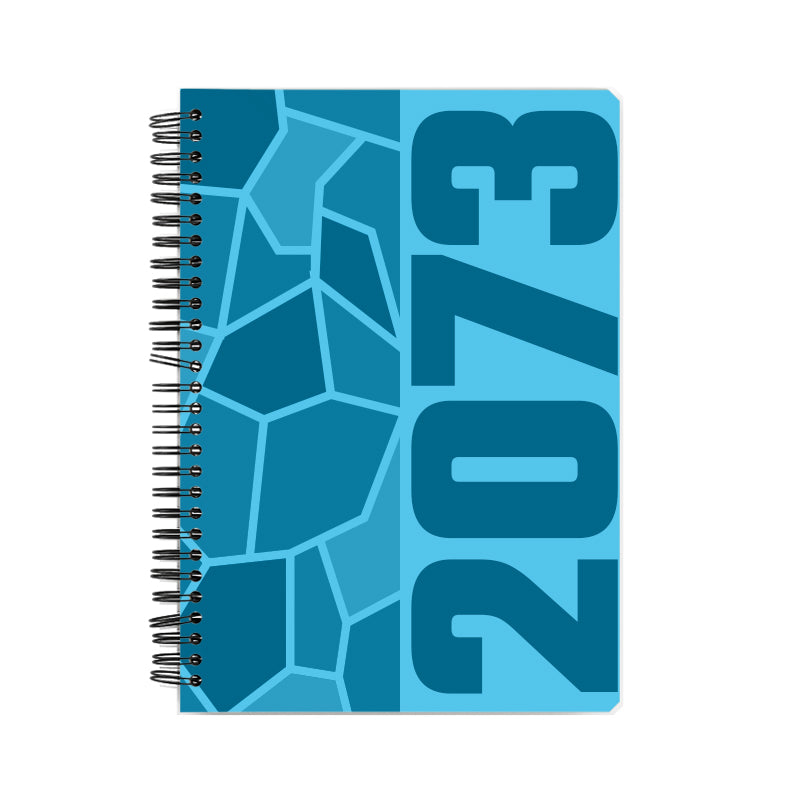 2073 Year Notebook (Sky Blue)