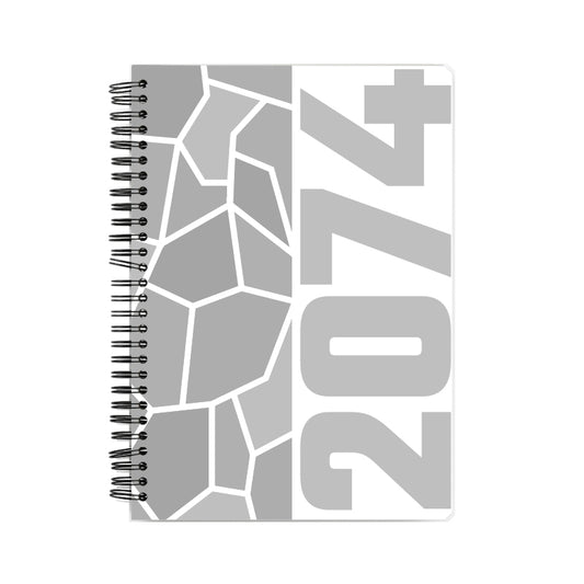 2074 Year Notebook (White)