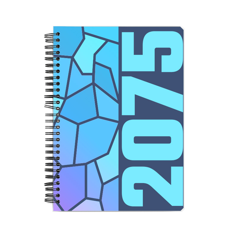 2075 Year Notebook (Navy Blue)