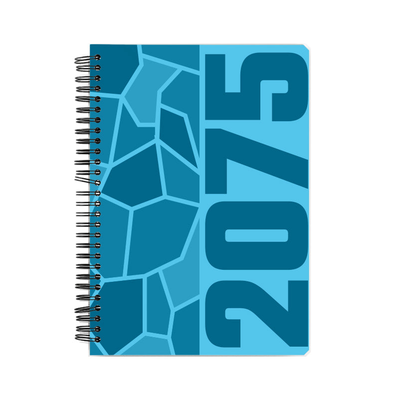 2075 Year Notebook (Sky Blue)