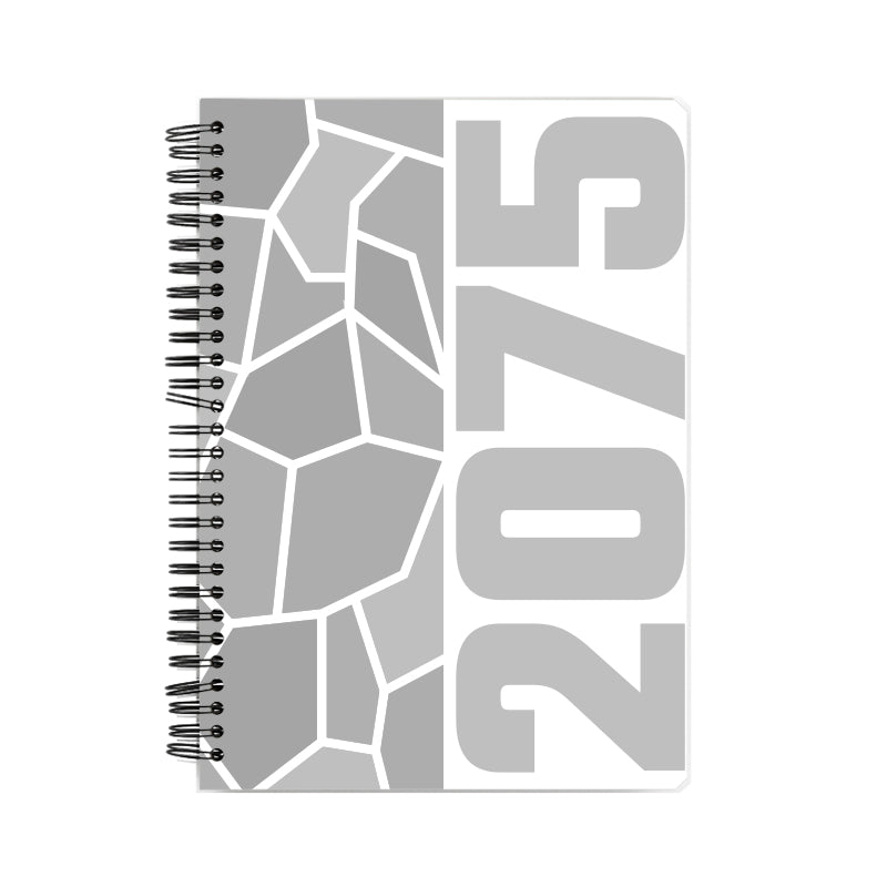 2075 Year Notebook (White)
