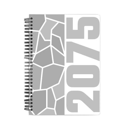 2075 Year Notebook (White)