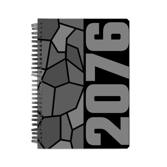 2076 Year Notebook (Black)