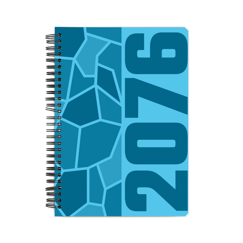 2076 Year Notebook (Sky Blue)
