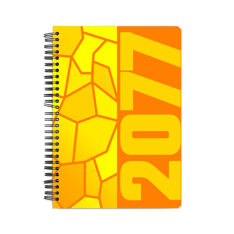 2077 Year Notebook (Orange)
