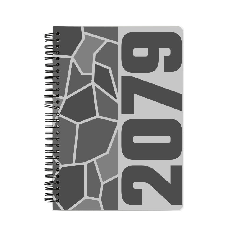 2079 Year Notebook (Melange Grey)