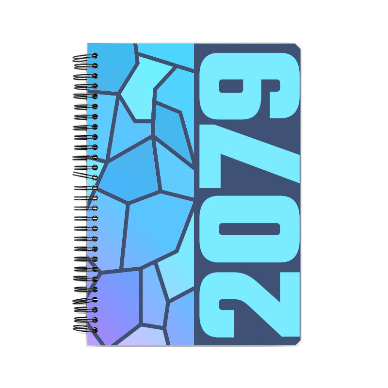 2079 Year Notebook (Navy Blue)
