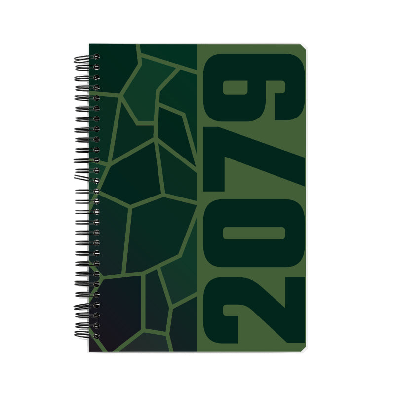 2079 Year Notebook (Olive Green)