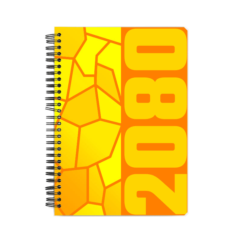 2080 Year Notebook (Orange)