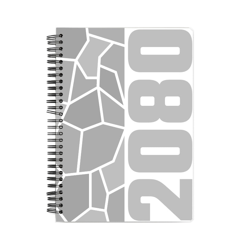 2080 Year Notebook (White)