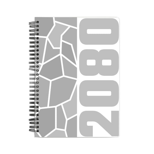 2080 Year Notebook (White)