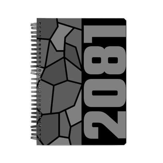 2081 Year Notebook (Black)