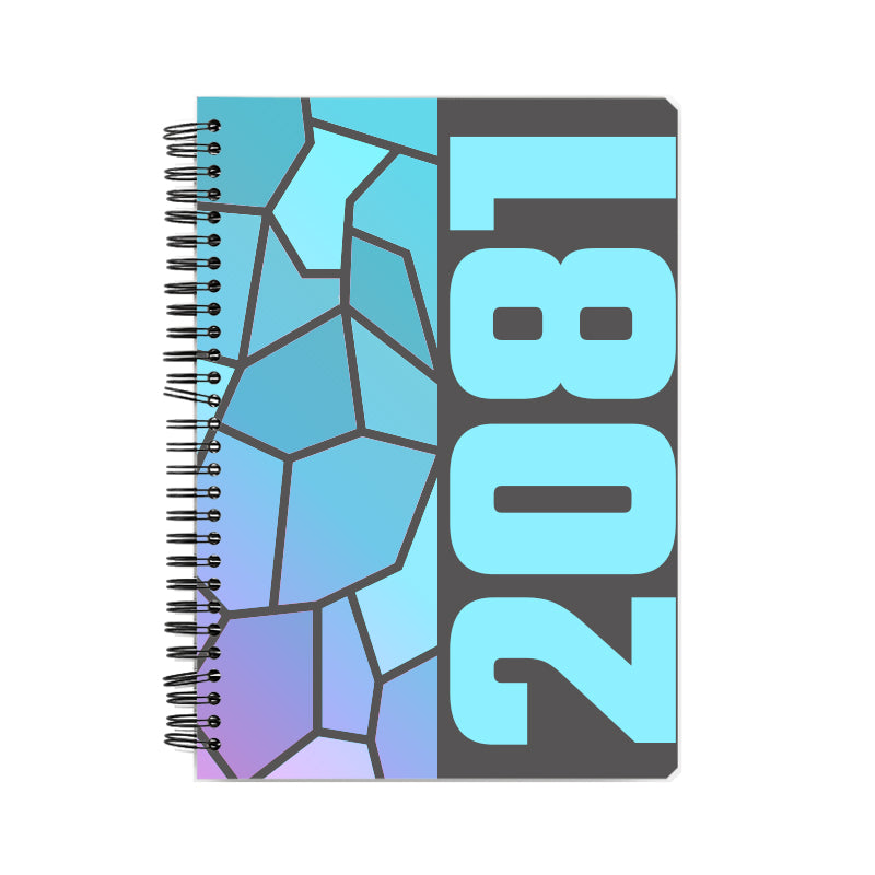 2081 Year Notebook (Charcoal Grey)