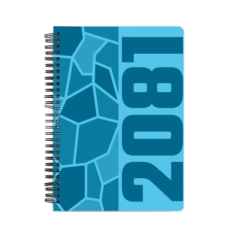 2081 Year Notebook (Sky Blue)