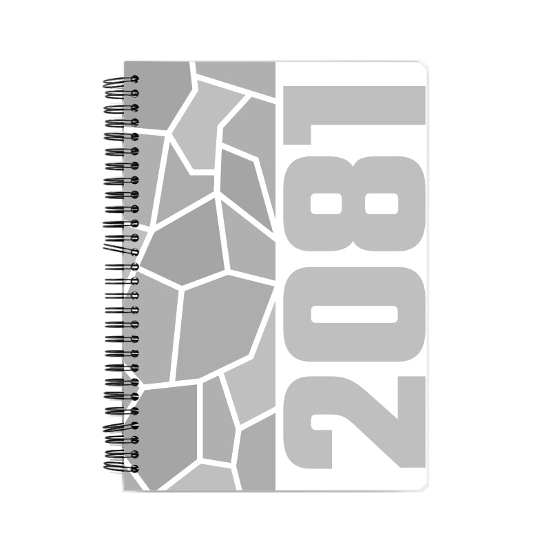2081 Year Notebook (White)
