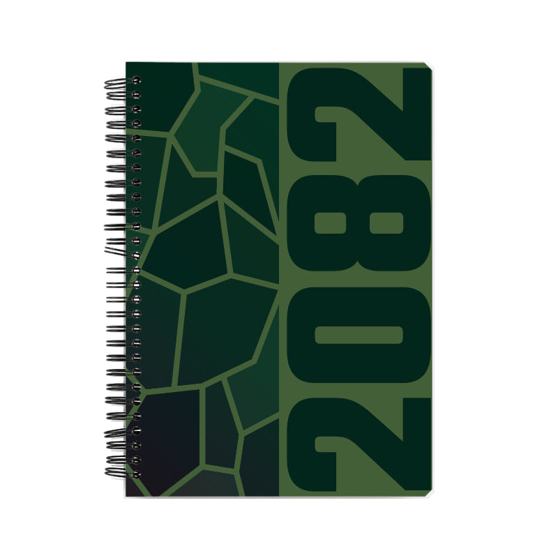 2082 Year Notebook (Olive Green)