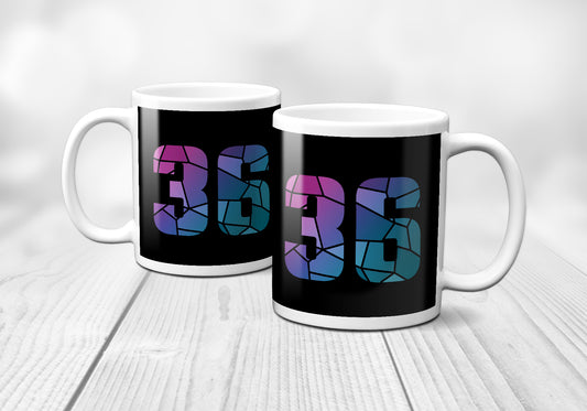 36 Number Mug (Black)