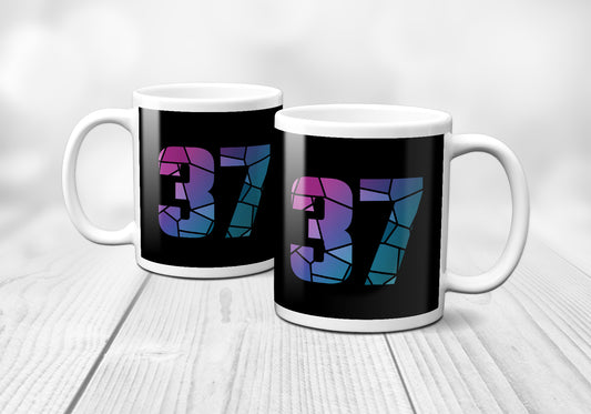 37 Number Mug (Black)