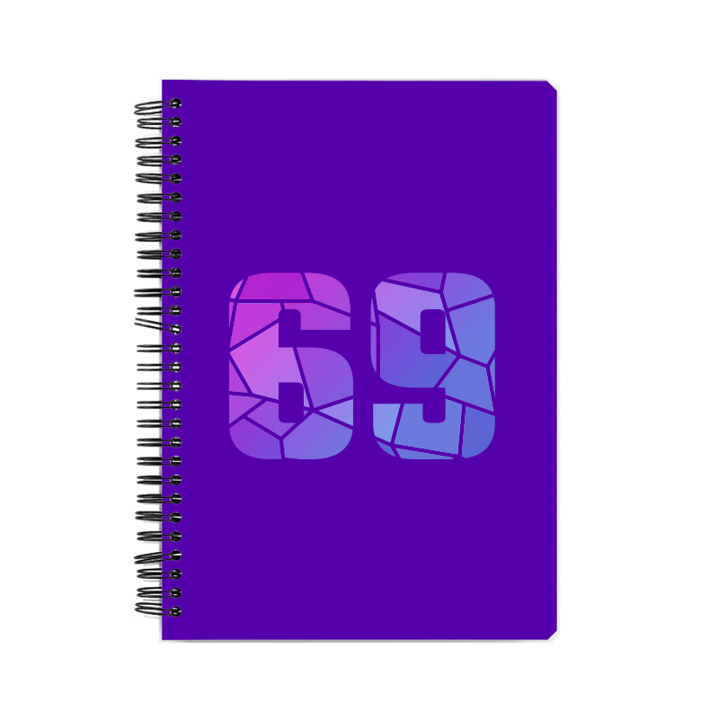 69 Number Notebook (Purple)