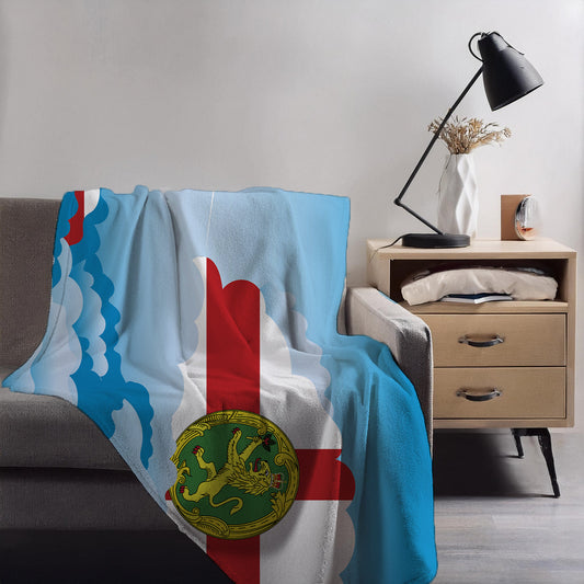 Alderney Day Clouds Blanket Throw